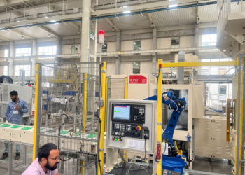 Novo equipamento de têmpera por indução é inspecionado pela Musashi