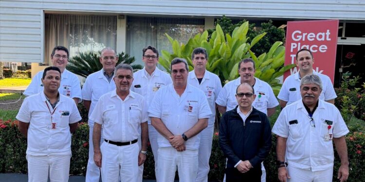 Musashi do Brasil recebe visita do COO e CFO das Américas