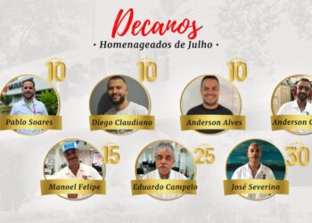 Musashi do Brasil homenageia seus Decanos do mês de Julho