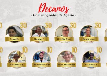 Musashi do Brasil Homenageia seus Decanos do Mês de Agosto