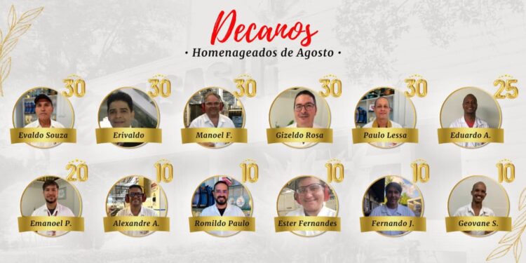 Musashi do Brasil Homenageia seus Decanos do Mês de Agosto