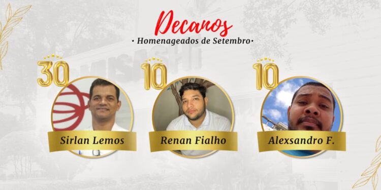 Musashi do Brasil homenageia os Decanos do mês de Setembro