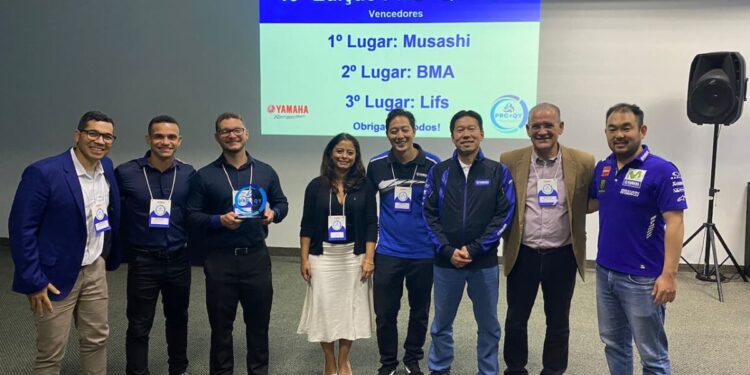 Musashi do Brasil é Bicampeã no Prêmio PRC+QY da Yamaha