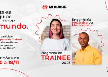 Oportunidade para futuros engenheiros: Programa de Trainee em Engenharia Mecânica e Mecatrônica na Musashi do Brasil!