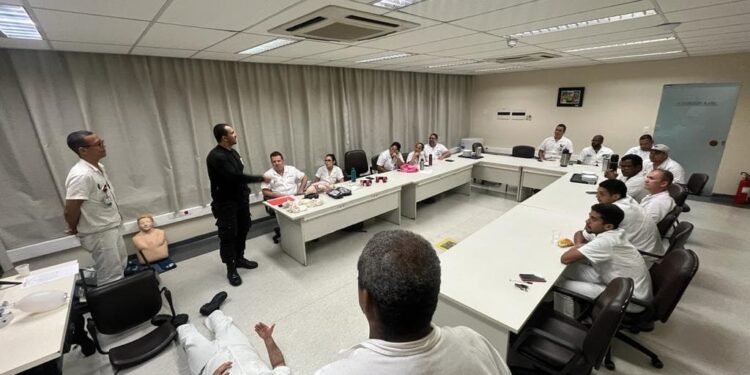 Treinamento de Brigada de Emergência na MSB
