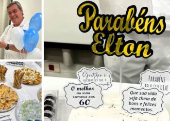 Celebrando o aniversário do nosso Diretor, Sr. Elton Baggio!