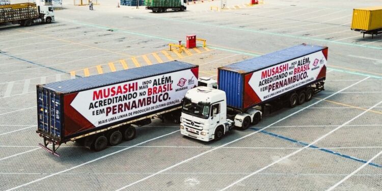 Nova linha de produção de última geração da Musashi do Brasil para Yamaha