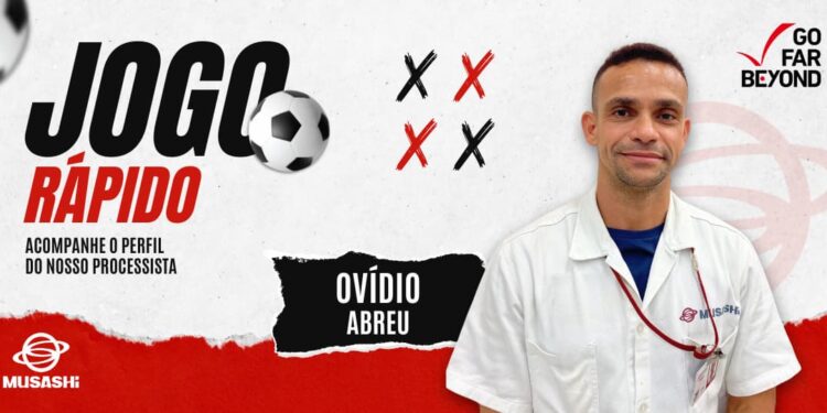 Jogo Rápido: Conheça a trajetória do nosso colaborador Ovídio Abreu