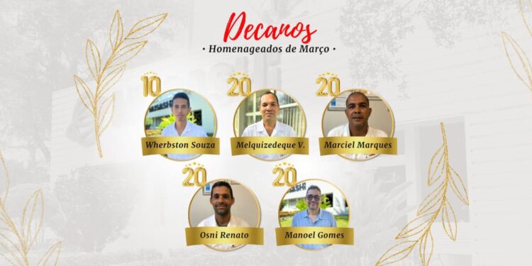 Musashi do Brasil homenageia os Decanos do mês de Março (2024)