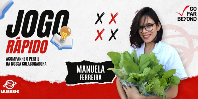 Jogo Rápido: Conheça a trajetória da nossa colaboradora Manuela Ferreira