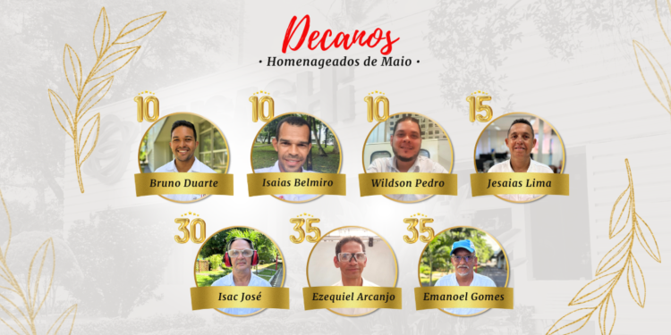 Musashi do Brasil homenageia os Decanos do mês de Maio (2024)