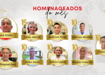 homenageados de agosto