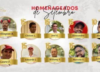 Homenageados de Setembro